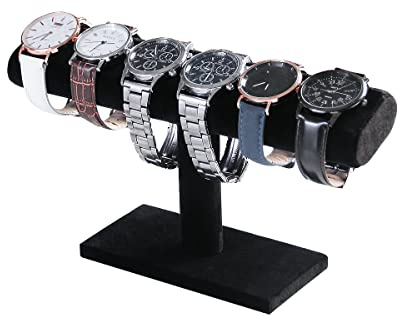 Byken Watch Bracelet Holder,Jewelry Display Stand for Selling (Black)