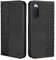 CXTcase Handyhülle für Sony Xperia 10 V Hülle, Lederhülle Flip Case für Sony Xperia 10 V, PU Leder Stoßfeste Magnetische Schutzhülle Tasche für Sony Xperia 10 V, Schwarz