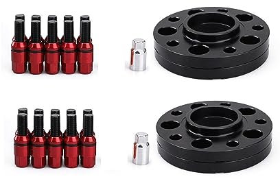 OMDHATU Adapter Für Spurverbreiterungen Für B&MW F-Serie F30 F32 F33 F80 F10 M3 M4 M5 M6 4 Stück 15mm 5x120mm Nabenzentrierte Spurverbreiterungen 72,56mm CB M14 X 1,25 Bolzen (Color : 2)