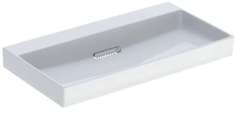 Geberit ONE Waschtisch Abgang horizontal, 90x14,2x48cm, 505.03; Ausführung: ohne Hahnloch