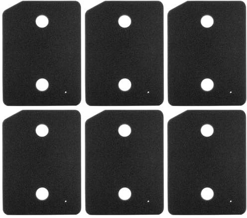 6 filtri per asciugatrice Miele T1 Serie 9164761 Filtri in spugna Filtri di ricambio Filtri in schiuma Spugna per Essiccatore Condensatore Asciugatrice Filtro Base