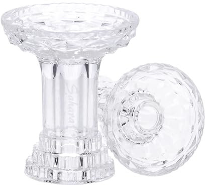 Tête en verre Sahara Phunnel de qualité supérieure pour boîte à fumée, HMD, feuille d'aluminium, goût intense et fumée, tête de narguilé massive