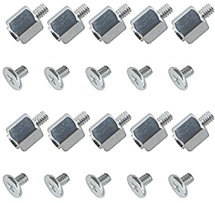 Lot de 10 kits de montage à la main avec écrou à vis pour A-SUS pour M.2 SSD pour carte mère d'ordinateur dissipateur thermique broche de montage CPU système de refroidissement radiateur mémoire