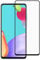 DEALY Protection Écran Verre Trempé pour Contours Noirs Samsung Galaxy A53/A52s/A52 5G/4G
