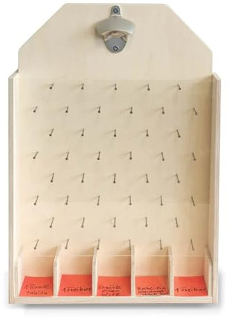 Arschlecken 350 Sepp Bumsingers Kronkorken Trinkspiel Partyspiel aus Holz