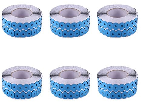 Cliney (6000Pcs/Roll) Blocking Pads Pastilles Adhesives Protecting Lenses Sticker Pad Eyeglasses Lens Edging Pads Optical