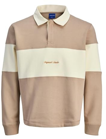 JACK & JONES Herren Jornorrebro Blocking Sweat Polo
