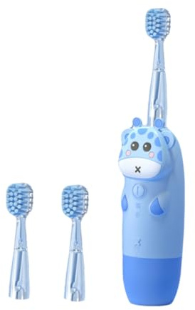 SAFIGLE 1 Set Kinderzahnbürste Elektrische Zahnbürste Kinderzahnbürsten Für Kleinkinder Schallzahnbürste Kinderzahnbürste Niedliche Zahnbürste Himmelblaue Borsten