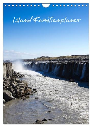 Island Familienplaner (Wandkalender 2026 DIN A4 hoch), CALVENDO Monatskalender: Die westlichste Insel Europas (CALVENDO Orte)