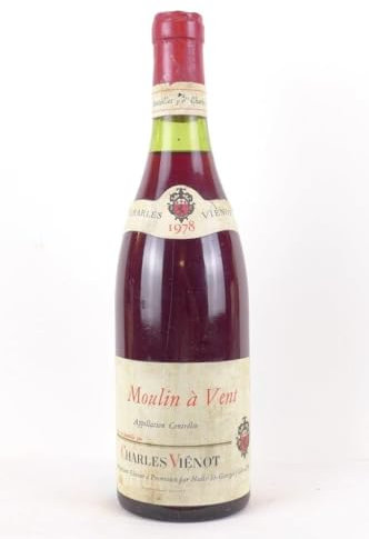 moulin à vent charles viénot rouge 1978 - beaujolais