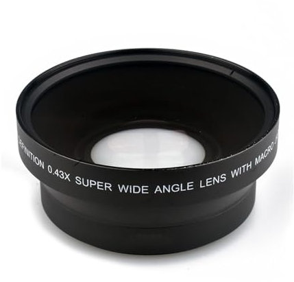 67mm 0.43X Super Wide Fisheye Lens With Macro Portion And Front & Rear For Digital SLR DSLR Cameras Wide-angle Fisheye Lens With Macro+Front & Rear