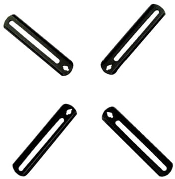 Adaptateur De Montage For Téléviseur LCD DL-AC100 VESA 200 Vers 400 X 400 10-55 Pouces, Support D'extension For Moniteur, Support De Tablette, Pince En V