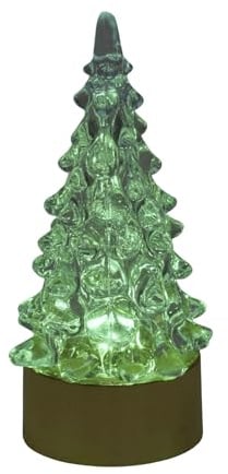 Well Home Weihnachtsbaum mit Farbwechsel-LED, Höhe 9,3 cm