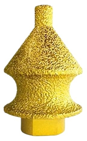 Fenayuu Fraise à chanfreiner M10 pour carrelage en céramique - Disque abrasif multifonction pour ébavurage - Travail du bois, béton, carrelage, métal