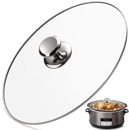 Slow cooker lid for Crock-Pot Large 8-Quart Programmable Slow Cooker