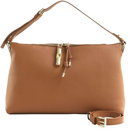 Furla Schultertasche Debby Soft Shoulder Bag Brandy braun