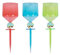 YöL Beach Glass Pack of 3 Colourful Floating Wine Cocktail Goblet Summer Pool Garden Party Essential Shatterproof