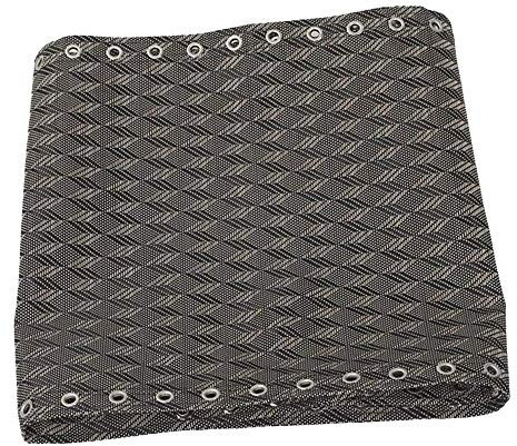 POFET Recliner Ersatztuch für Nicht-Schwerkraft-Stühle Beutellöcher 63x17inch - Rhombus-Grau, wie beschrieben