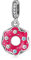 G 67 Charm Donut Simpson, 925er Sterlingsilber, Kompatibel mit Pandora Armband