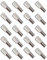 20Pcs Taquet Etagere, Support d'Étagère Étagère Broches Cheville Etagere Supports de Plaque en Métal Nickelé pour Armoire Bureau Accessoires - 5mm*19mm