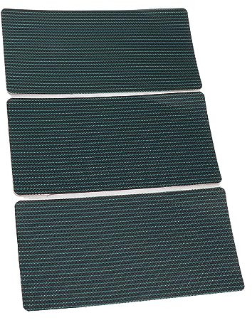 3 Pezzi Kit di Riparazione Toppe Per Piscina 20 x 10cm/30 x 20cm Kit Toppe Rettangolari Autoadesive Per Copertura di Sicurezza Per Piscina Toppa Salva Piscina Interrata in Rete Per Piscina(30 x 20cm)