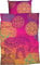 sister s. Renforcé-Bettwäsche Noida absolut hip Mandalas Ornamente Glücks-Elefant orientalische Farbenpracht,violett-türkis-orange, 135x200 cm