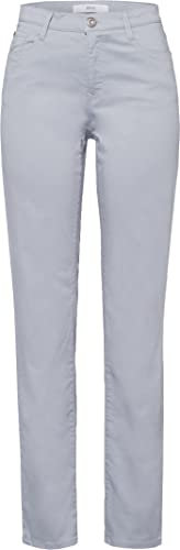 BRAX, Style Carola, Damen Jeans Hose Baumwollsatinstretch Grey D 44 W 34 L 30