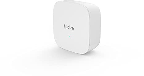 Tedee Bridge, routeur Bluetooth/WiFi, sans fil, télécommande de la serrure Tedee, application mobile Tedee, journal des événements en temps réel, niveau de sécurité élevé, à l'intérieur uniquement.