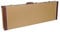 Crossrock Wooden Case Fits Fender Telecaster and Stratocaster Electric Guitars,Vinyl Tweed (CRW620ETW)