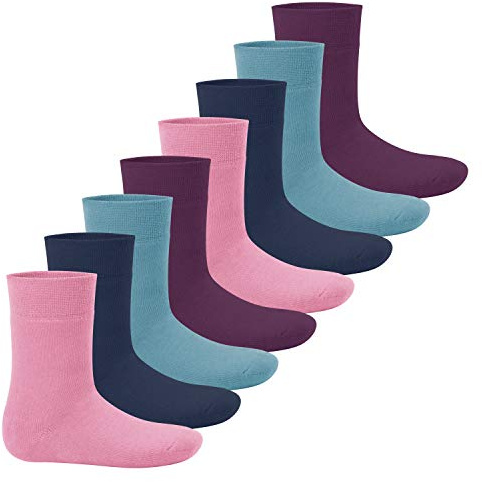 Footstar Kinder THERMO Wintersocken (8 Paar) Everyday! Warme Vollfrottee Socken für Mädchen und Jungen