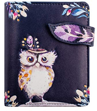 bb Klostermann Geldbörse Eule 51244 - Geldbeutel Portemonnaie