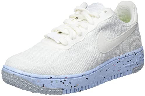 Nike Damen W Af1 Crater Flyknit Sneaker, Weiß, 37.5 EU
