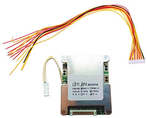 GUMEI Carte de Protection de Batterie 13S 48V 60A Batterie de cellules Li-ION Carte d'égaliseur PCB BMS