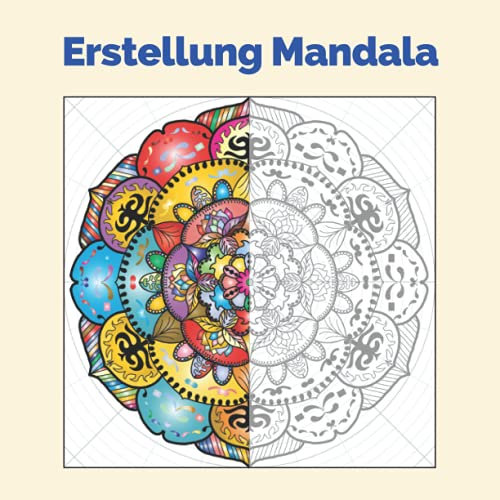 Erstellung Mandala: Kreisförmige Raster, die es Ihnen erleichtern, Ihre eigenen einzigartigen und originellen Mandalas zu erstellen. Lassen Sie Ihrer Kreativität freien Lauf
