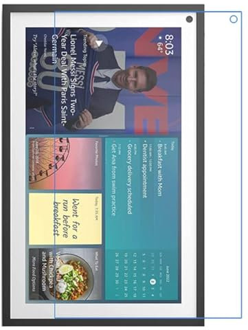 Für Amazon Echo Show 15 Screen Protector Full Coverage gehärtetes Glas(Amazon Echo Show 15,2PSC)