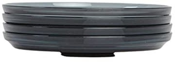 HuskeeRenew 3oz Espresso Saucer 4 Pack - Smoke