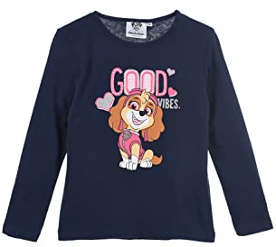 Paw Patrol Langarmshirt Sweatshirt Pullover Mädchen (Lila,98)