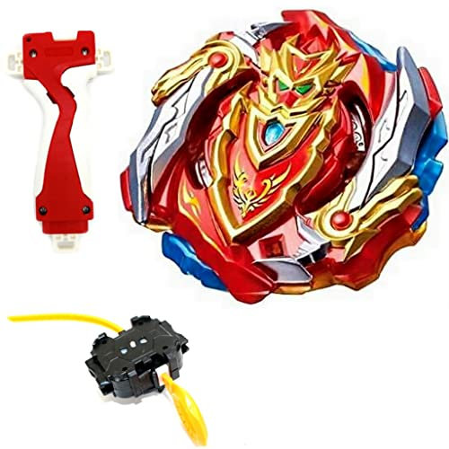 B-129 Ultra Achilles + Launcher und Griff Kreisel für Burst Evolution Rise Surge Arena