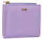 grande 2805 - pequeño Monedero de Mujer, de Cuero Genuino, Cartera, Minimalista, Mini Bolso con Cierre de Cremallera, pequeñas Titular de la Tarjeta (púrpura)