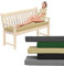 Outdoor Water-Resistant Bench Rattan Cushion Pad for Garden 2/3/4 Seater 108/143/170cm Thick Long Bench Chair Cushions Pad for Swing Patio (4 Seater-170x52x6cm, Sand)