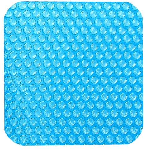 INTERNATIONAL COVER POOL Cubierta Piscinas Manta Térmica 400 Eco de 8 x 3 m con Refuerzo EN LOS Anchos - Ahorro DE Agua Y ENERGIA -