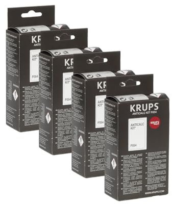 Vorteilspack Anticalc F054 Entkalker für Krups Kaffeeautomaten, 4er Pack