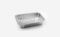 Inoverse Aluschalen, 100 Stück Grillschalen, 21,2 x 14,7 x 4 cm. Alugrillschale, Alu Tropfschalen Grill, Auflaufform zum Backen, Kochen, Grillen, Hochwertige Aluminiumschalen