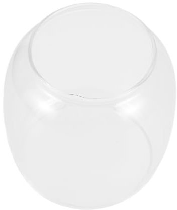 IMIKEYA Abat-Jour en Verre à Huile Couvercle De Lampe à Pétrole Globe De Lanterne Au Kérosène Abat-Jour De Bougie Globe De Lampe à Pétrole Cheminée De La Lampe-tempête Un Verre Transparent