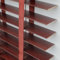 Tende veneziane Veneziane in Legno, Tende Orizzontali Multicolore su Misura Persiane Veneziane W 25/30/35/45/60/80/100/130/160cm Veneziana Finestra Facili da Montare(Redwood Color)