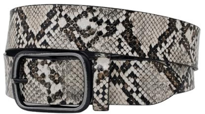 Modischer Animal Print Gürtel PU Lederbund Für Damen Verschiedene Outfits Verstellbare Größe Dornschließe Gürtel Taillendekorationen