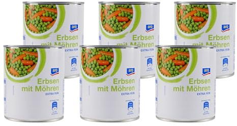 aro Erbsen mit Möhren -extra fein- (12 x 800g)