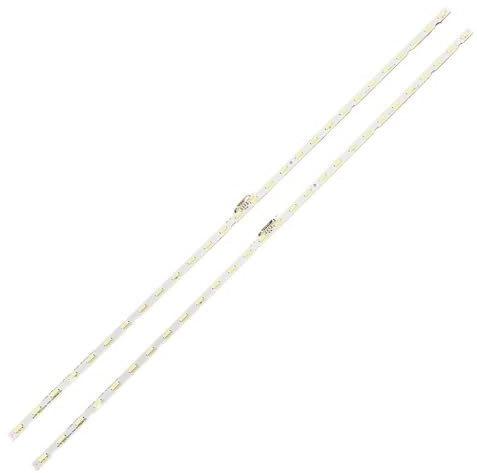 WHARGTSL Tira de retroiluminación LED Compatible Fit For Samsung UE43NU7092U UE43NU7090U UE43NU7090S UE43NU7025K UE43NU7022K UE43NU7020W UE43NU7020K UE43NU6025K(2 PCS For 1 TV)