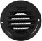 SHINEOFI Capucha de escape de acero inoxidable tapas de chimenea para exterior cubierta de ventilación de conductos hvac respiraderos de aire para la pared Negro