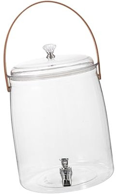FytStycale Dispensador de Bebidas para Nevera, Jarra de Agua fría, contenedor de Bebidas, Jarra de Jugo para Cocina, 10l